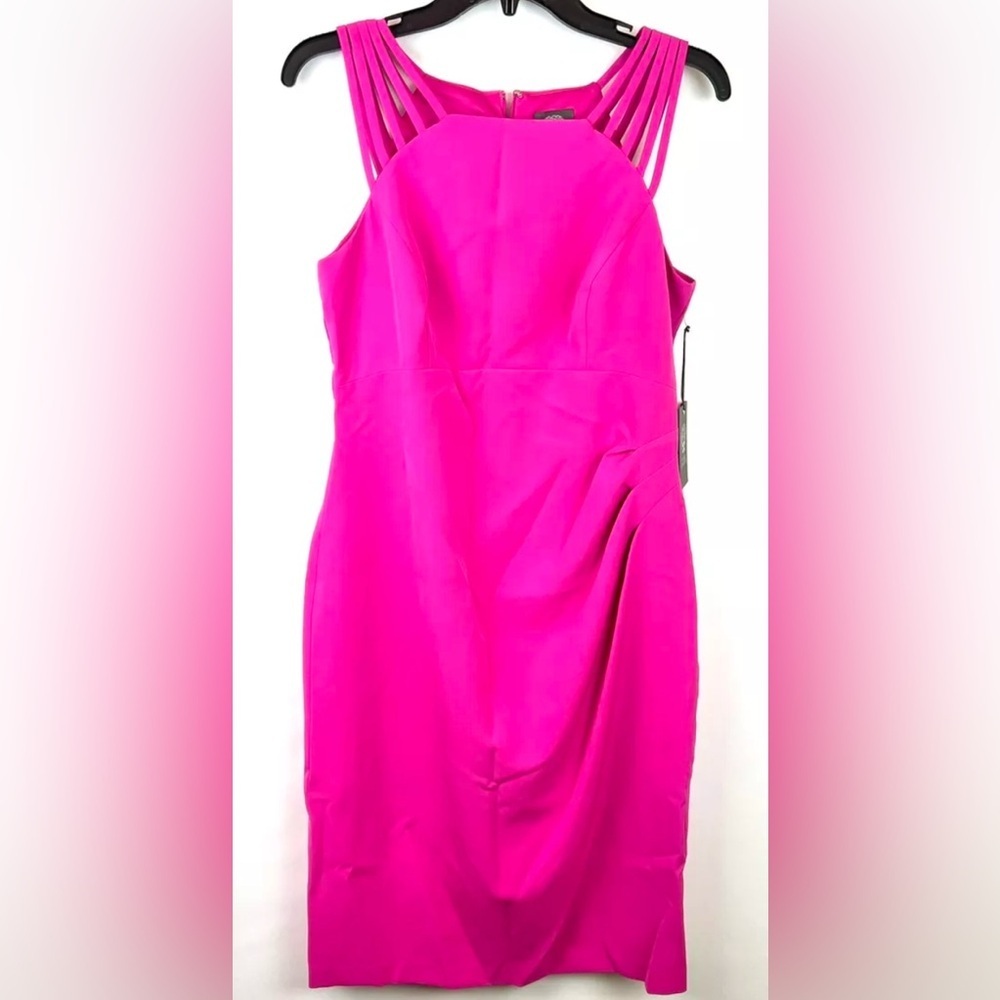 Vince Camuto Women’s Pink Sleeveless Knee Length Dress Size 10